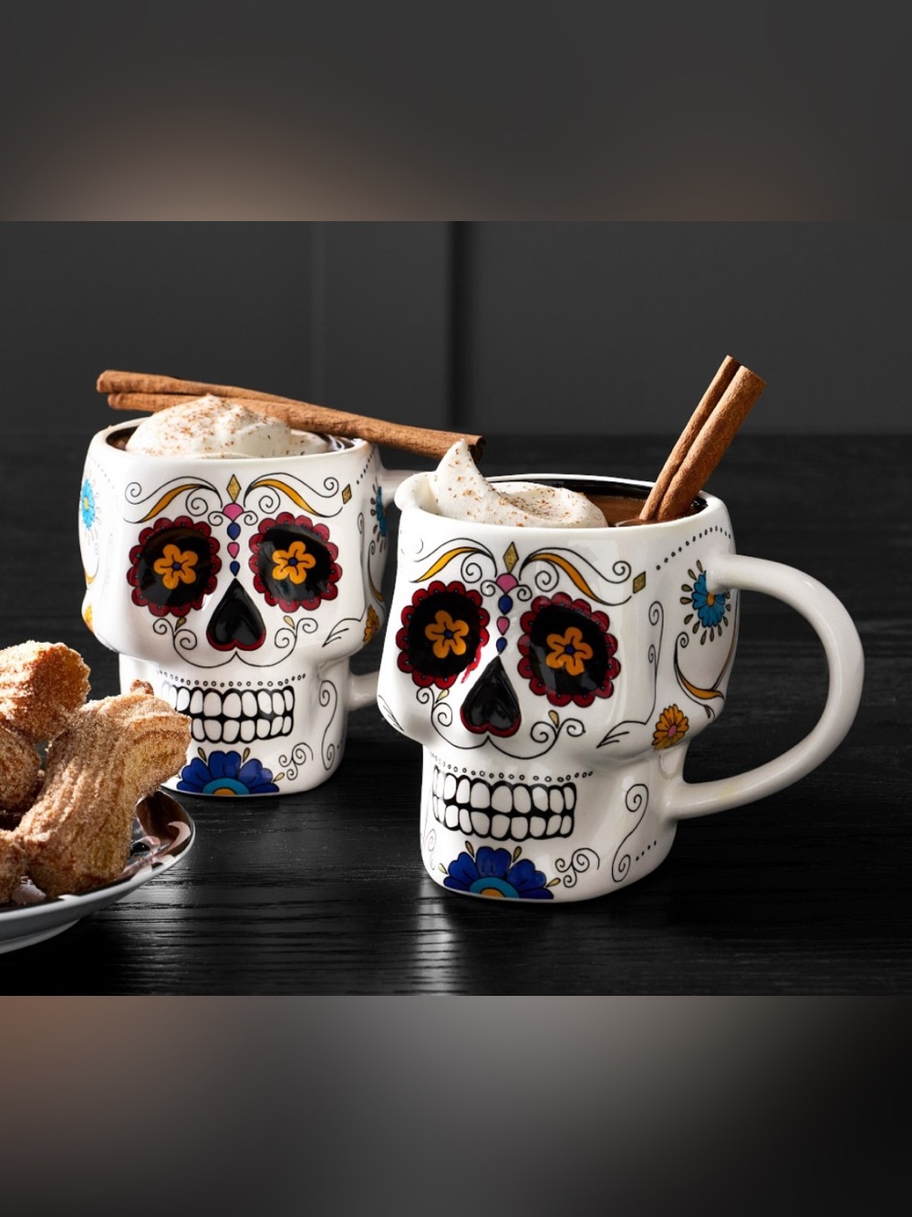 Day of the Dead Skull Figural
Mugs